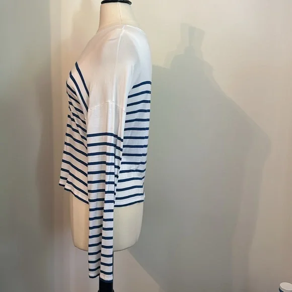 La Ligne x 2 Bundle Striped Long Sleeve T Shirts S / M - Picture 5 of 14